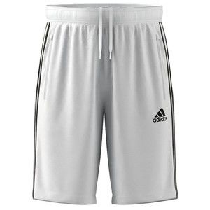 NWT Mens Adidas Designed 2 Move 3 Stripe Primeblue Shorts White Black 3x XXXL